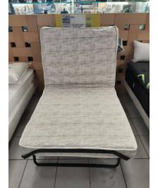 LIT PLIANT LEA BUT 90X190 CM AVEC HOUSSE