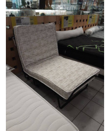 LIT PLIANT LEA BUT 90X190 CM AVEC HOUSSE