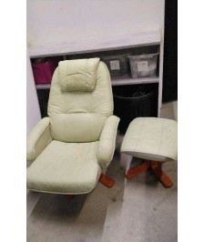FAUTEUIL RELAX + REPOSE PIED