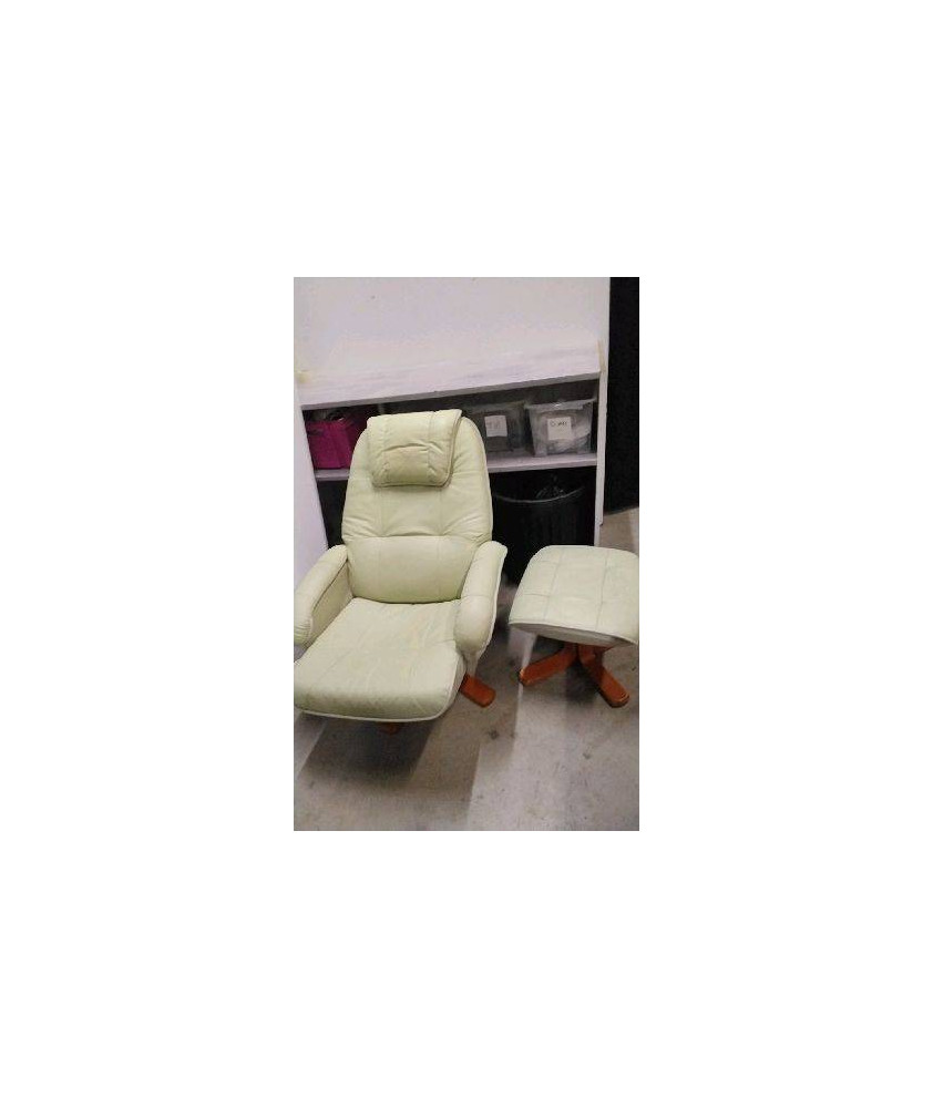 FAUTEUIL RELAX + REPOSE PIED