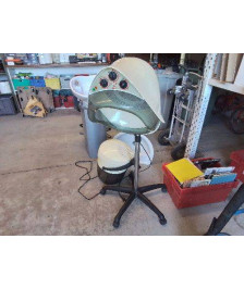 CASQUE DE MIS EN PLIS SUR PIED A COULEUR