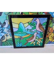 ILLUSTRATION VACO SUR BOIS