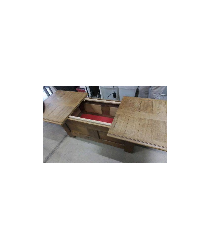 TABLE BASSE BAR / CHENE