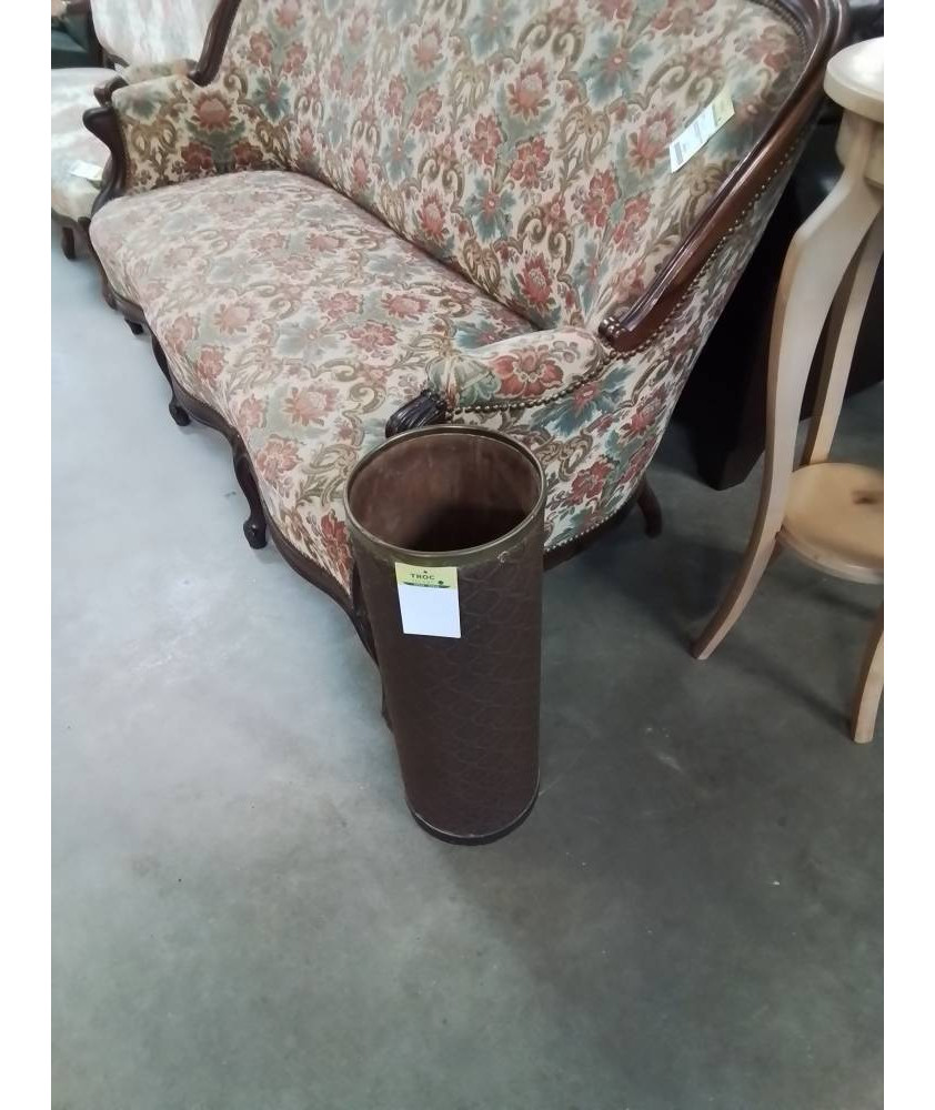 PORTE PARAPLUIE BOIS GAINÉ CHOCOLAT 