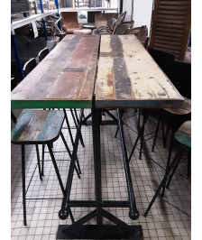 MANGE DEBOUT     +6 CHAISES HAUTES