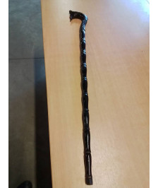 CANNE BOIS NOIR AU SERPENT