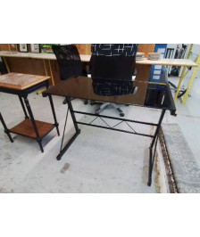 PETIT BUREAU INFORMATIQUE VERRE