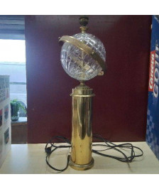 LAMPE GLOBE CRISTAL