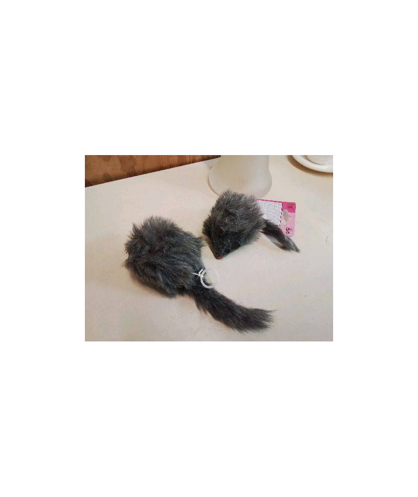 DUO SOURIS POUR ANIMAUX DOMESTIQUES 