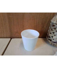 CACHE POT BLANC 