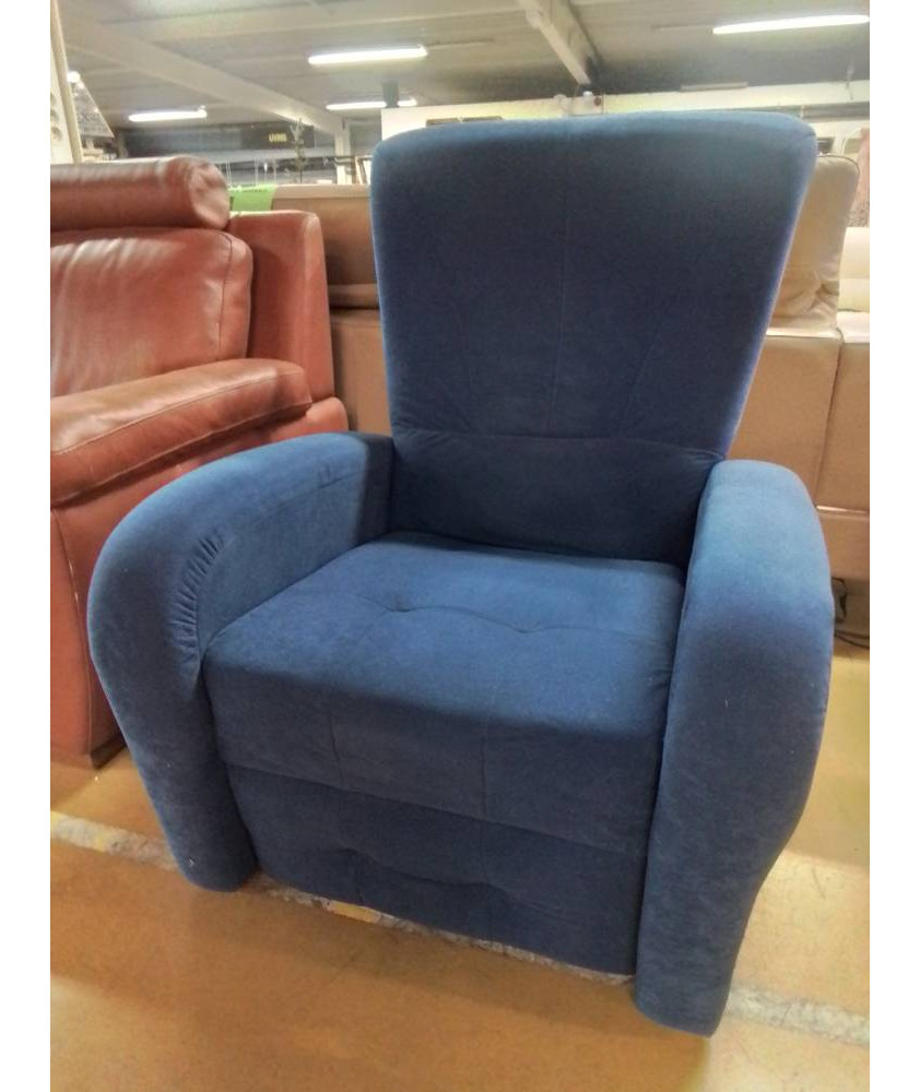 FAUTEUIL RELAX MANUEL TISSU EN LETAT 