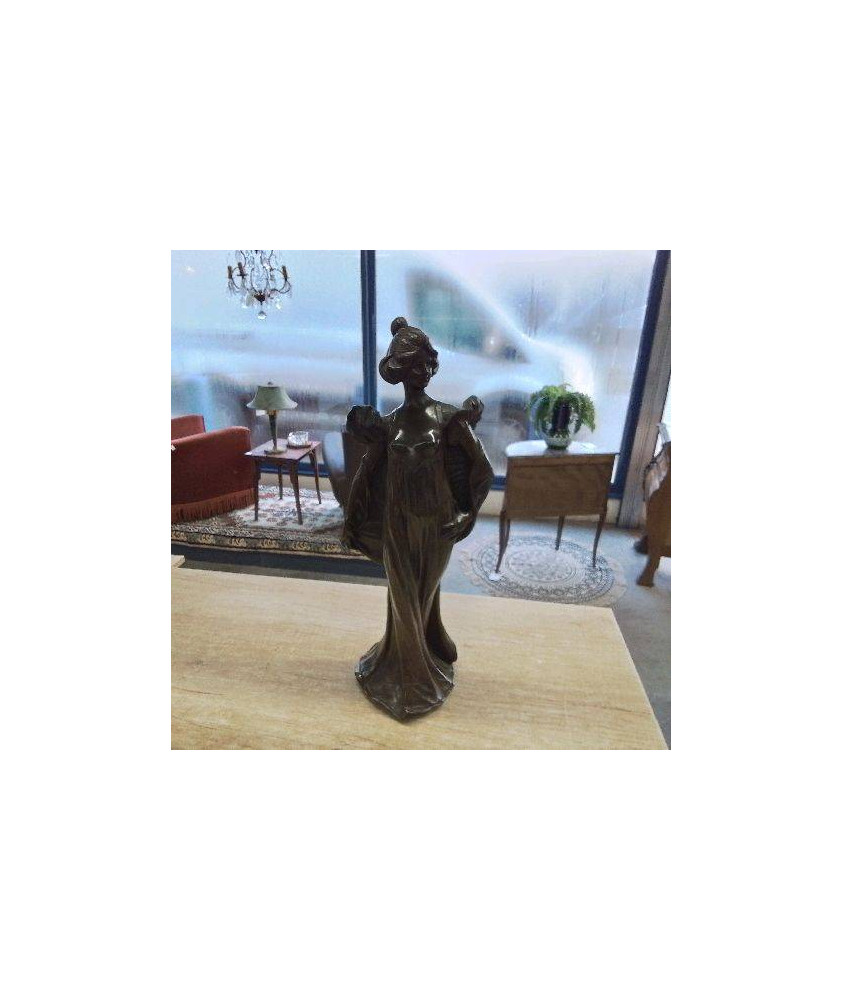 BRONZE ART NOUVEAU SIGNÉ JEAN GAUTHERIN