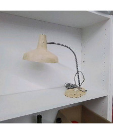 LAMPE VINTAGE CRÈME ALUMINOR 