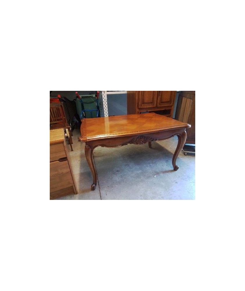 TABLE EN MERISIER REGENCE