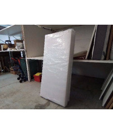 SOMMIER TAPISSÉ BLANC REF WTC124656270_260494-A-HJ