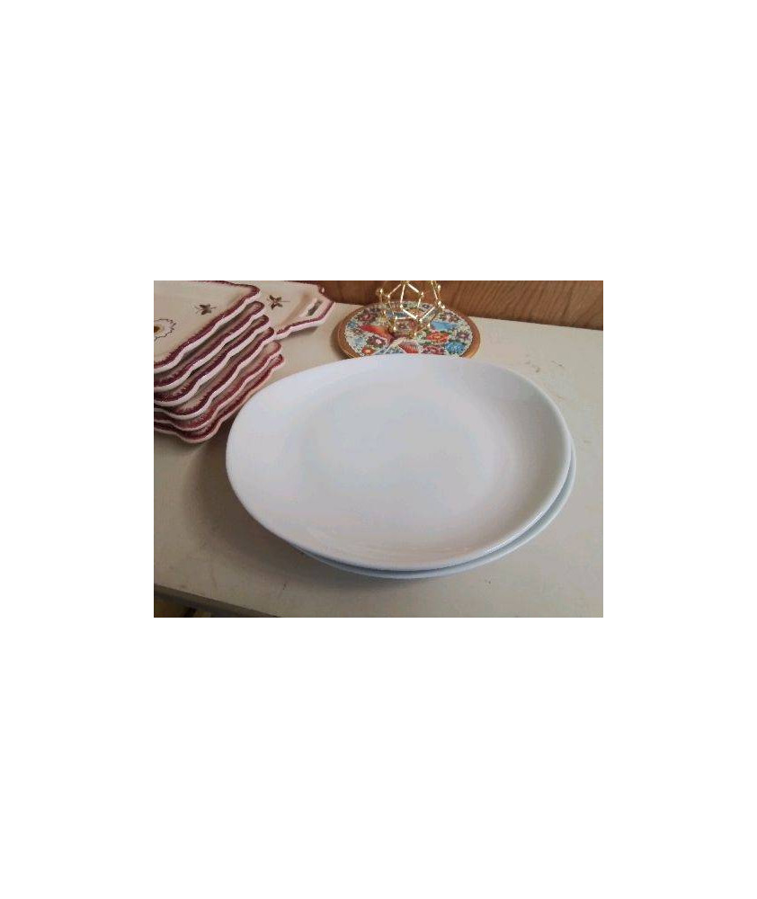 DUO ASSIETTES BLANCHE