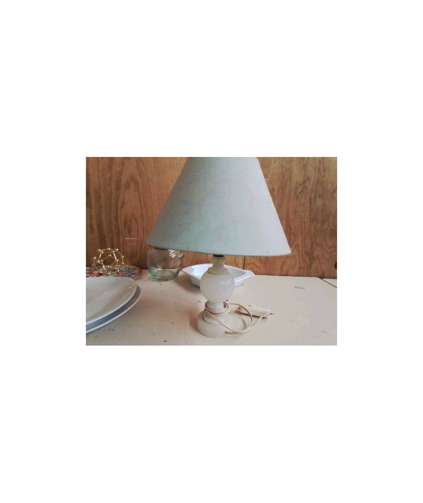 PETITE LAMPE PIED EN ALBATRE 