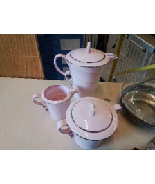 SERVICE À THÉ ROSE 