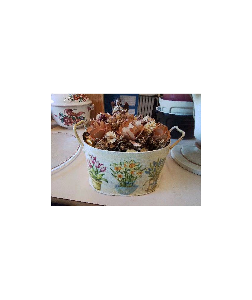 PETIT PANIER À FLEUR DECO