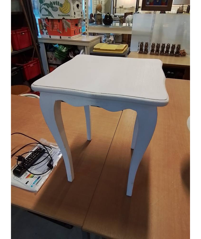 TABLE BASSE CHANTOURNÉ BOIS ECRU 