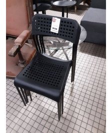 LOT 4 CHAISES NOIRE IKEA