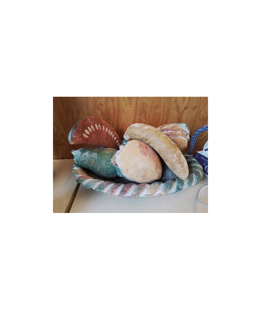 PLATEAU DE FRUIT EN TERRE CUITE