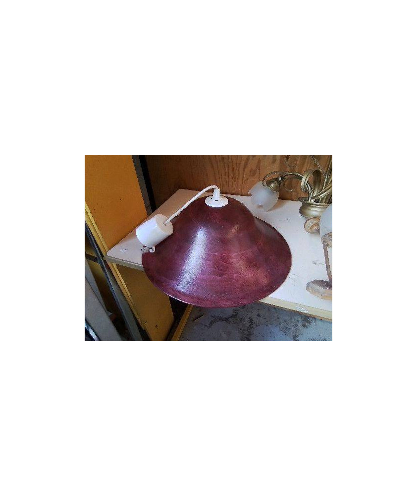 SUSPENSION EN VERRE SANGUIN