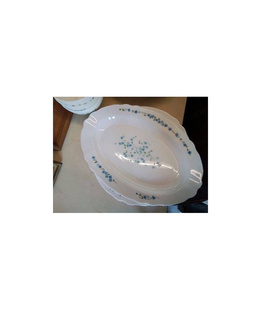 PLAT MOTIF MYOSOTIS 