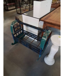 BERCEAU AFGHAN BOIS PEINT 