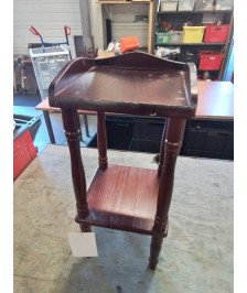 PORTE PLANTE BOIS A COLONNES 