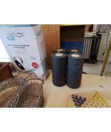 PIEDS DE SOMMIER HAUT ET LARGE NOIR