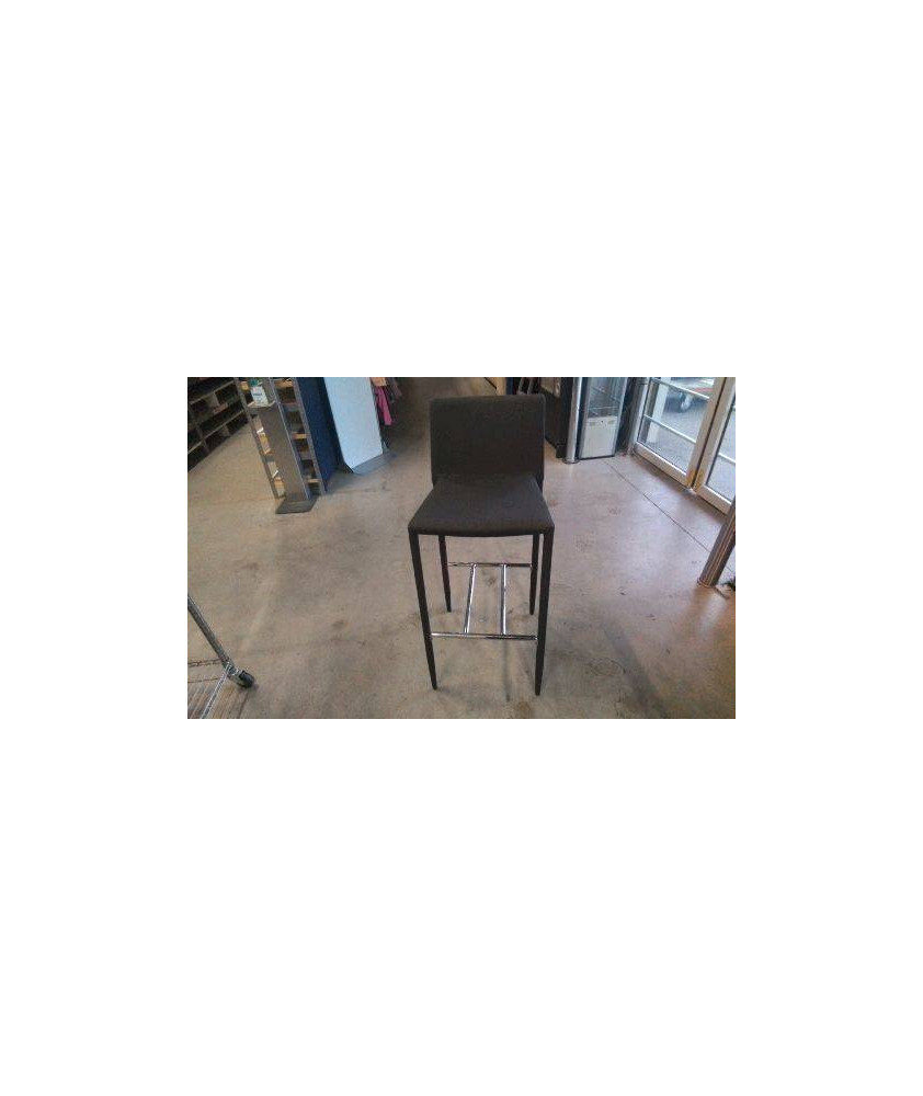 TABOURET DE BAR GRIS