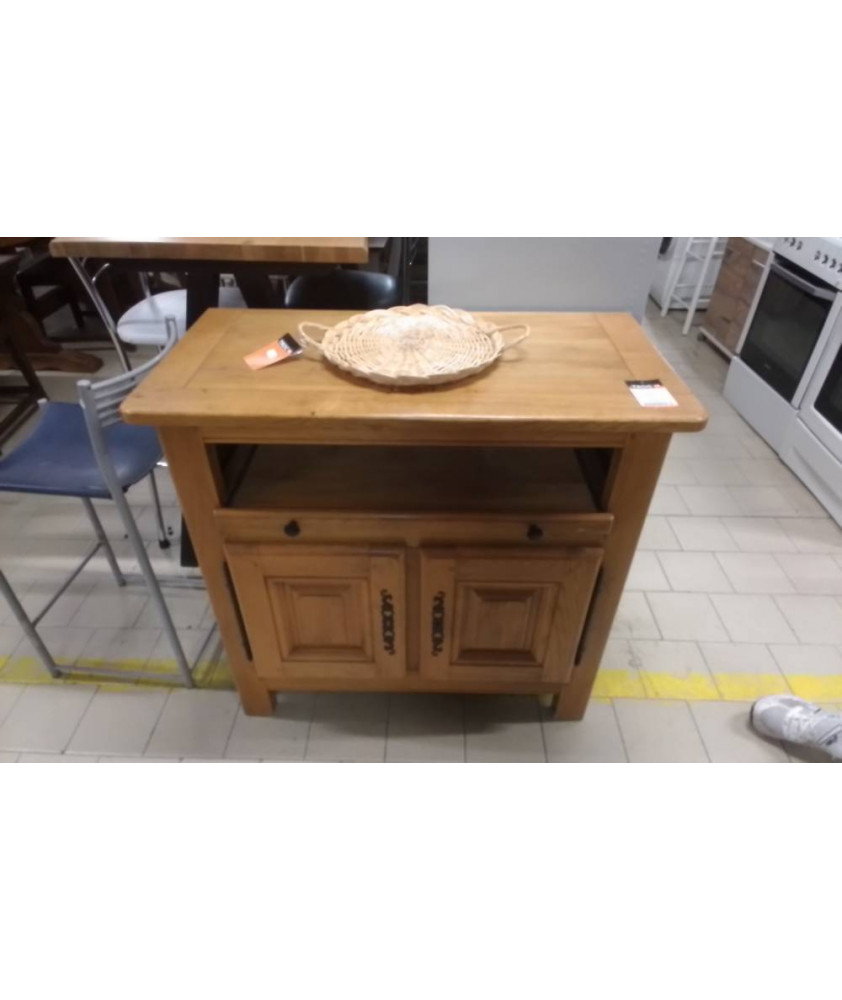 MEUBLE TV CHENE MASSIF 