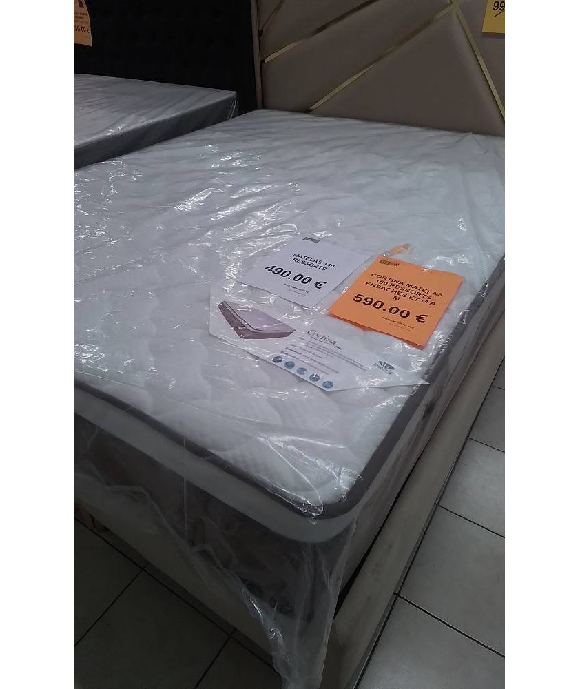 CORTINA MATELAS 160 RESSORTS ENSACHES ET M A M