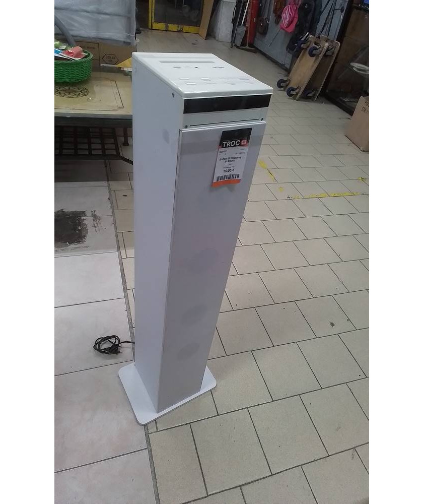 ENCEINTE COLONNE BLANCHE