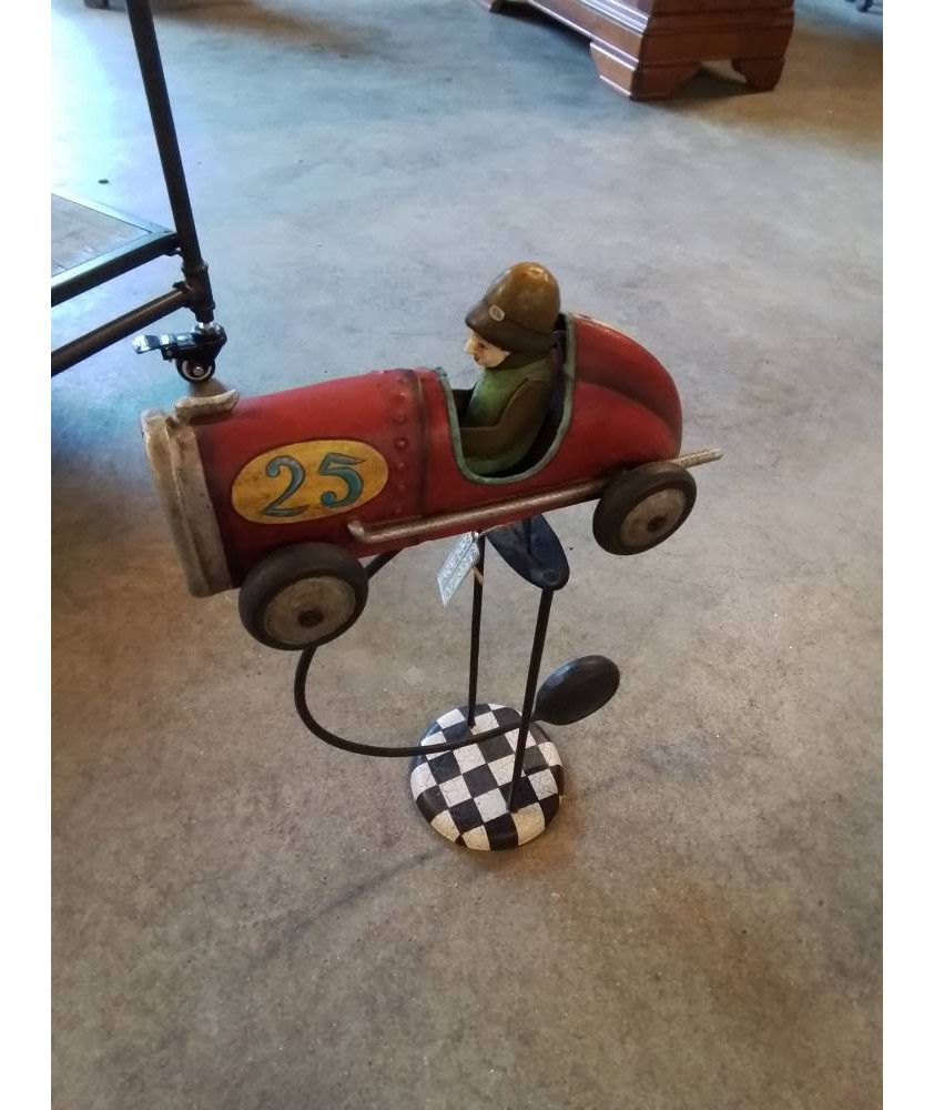 VOITURE SUR BALANCIER MÉTAL 