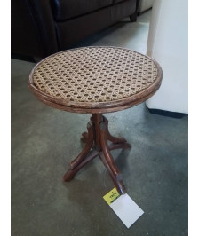 PORTE PLANTE ROTIN PLATEAU CANNÉ 