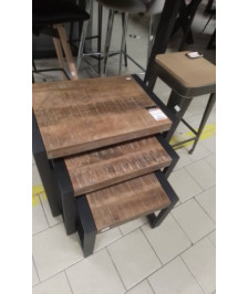 3 TABLES BASSES INDUS
