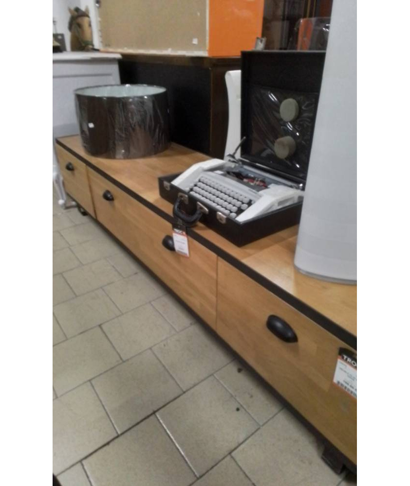 MEUBLE TV 3T STYLE INDUS 