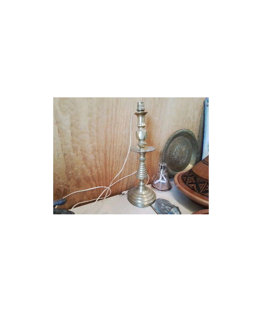 PIED LAMPE EN LAITON