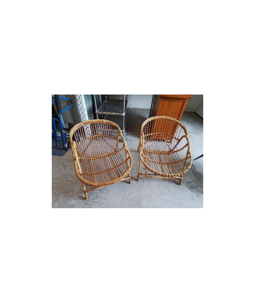 FAUTEUIL EN ROTIN 