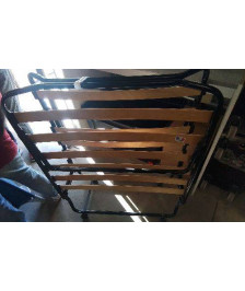 LIT DAPPOINT PLIANT( SANS MATELAS) 90X190 / MANQUE 1 LATTE