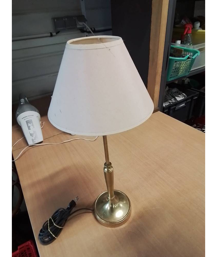 LAMPE LAITON AJ ÉCRU 
