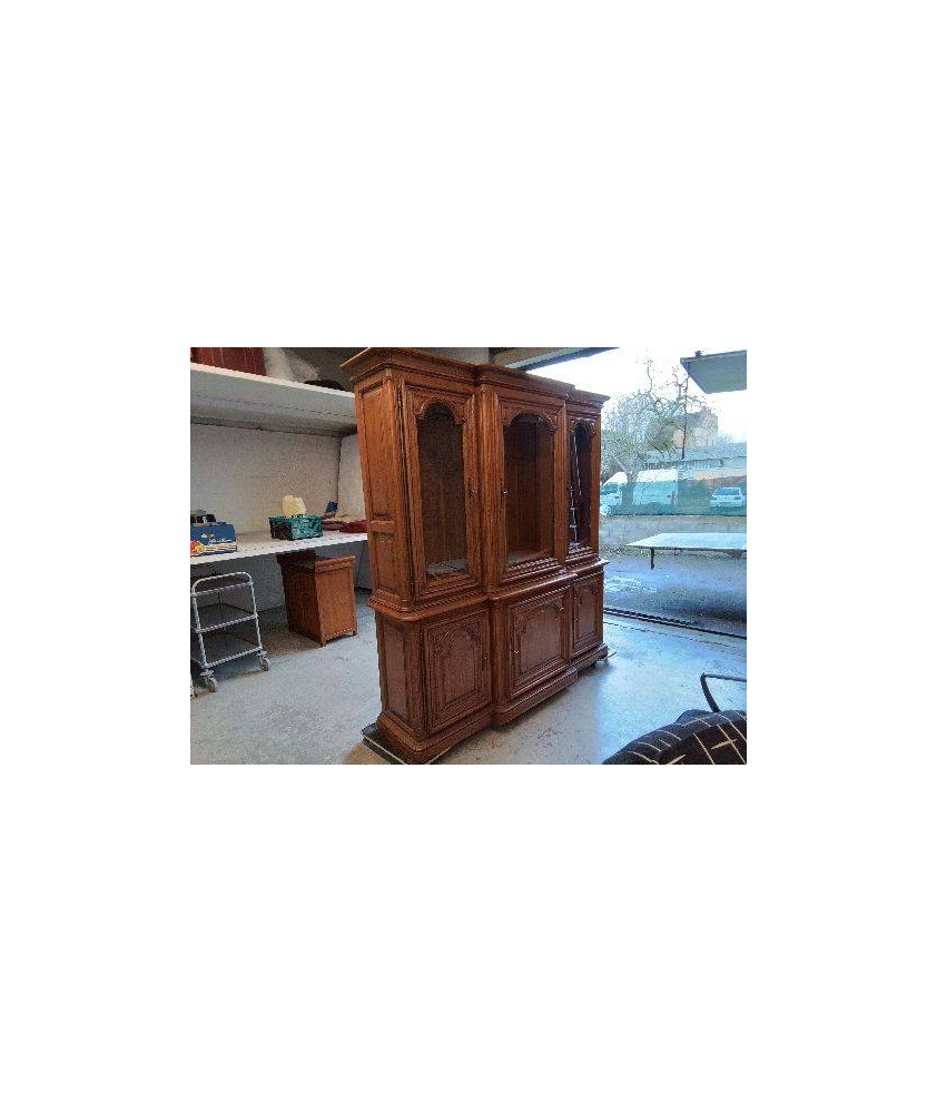 VAISSELIER DOUBLE CORPS EN CHÊNE 