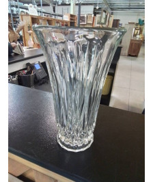 VASE CRISTAL TAILLÉ 28CM