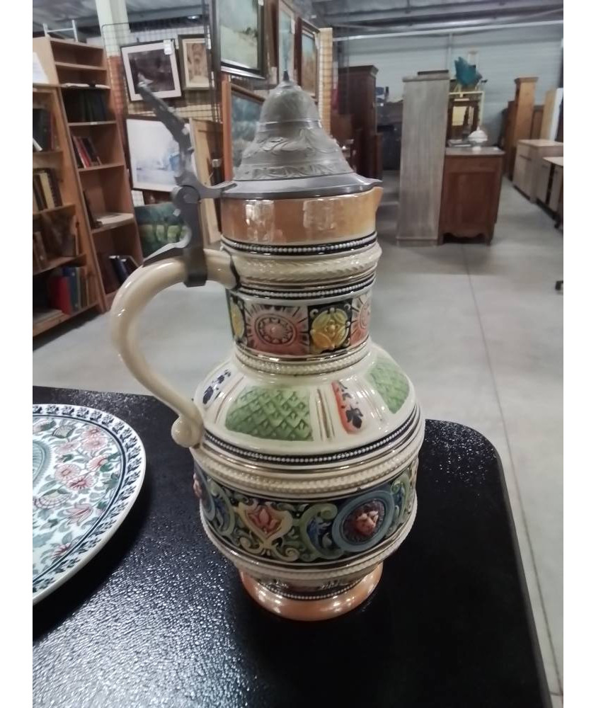 PICHET  CÉRAMIQUE MARZY ET REMY ALLEMAGNE MILIEU XXE 