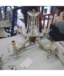 LUSTRE PAMPILLES 4 BRANCHES 