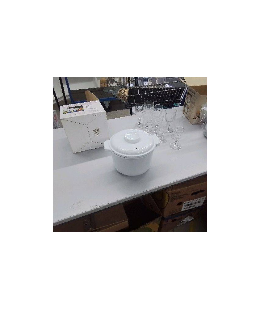 RÉCIPIENT BLANC POUR MICRO-ONDE 