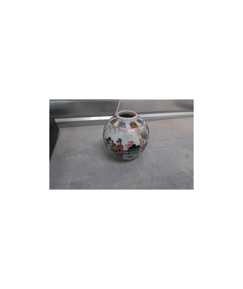 VASE BOULE ASIATIQUE 