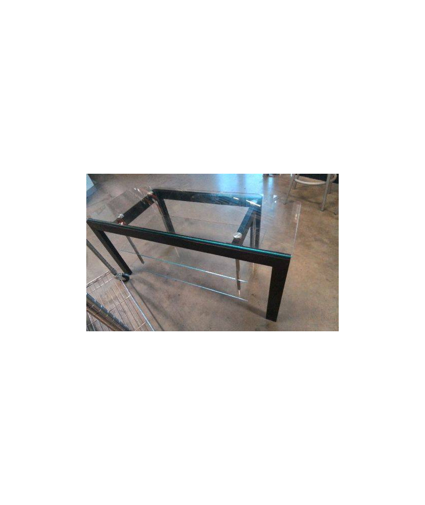 MEUBLE TELE 3 NIVEAUX VERRE EN LETAT 